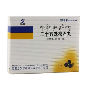 二十五味松石丸(金珠雅砻)