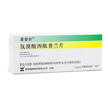 氢溴酸西酞普兰片 